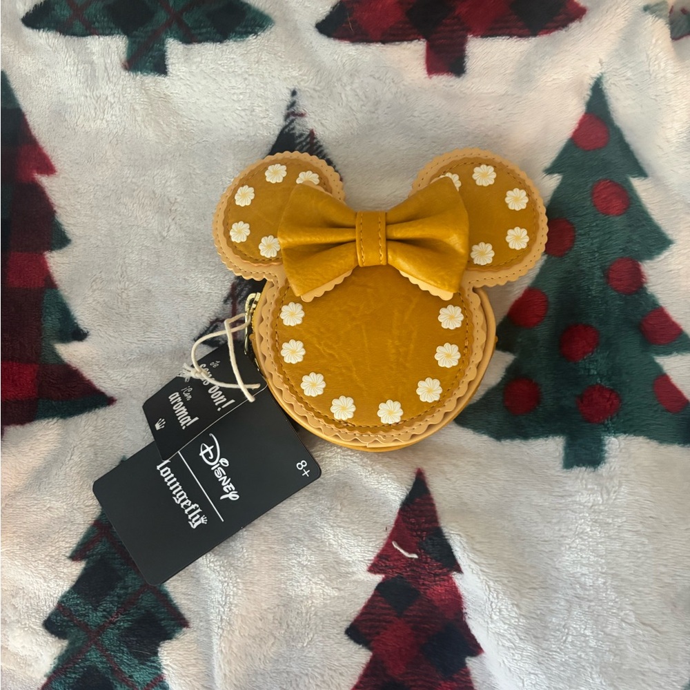 Disney Minnie Mouse Mustard Coin Purse